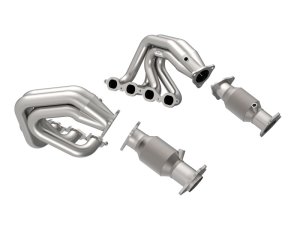 Chevrolet Corvette Performance Exhaust - Kooks Headers - Stainless Steel Long Tube Headers with High Output GREEN Catted Connection - `20-`24 Chevrolet Corvette Performance Exhaust - Kooks Headers - Stainless Steel Long Tube Headers with High Output GREEN Catted Connection - `20-`24